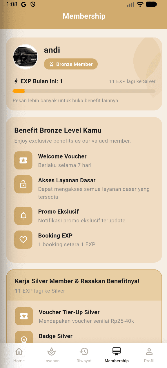 Membership & EXP