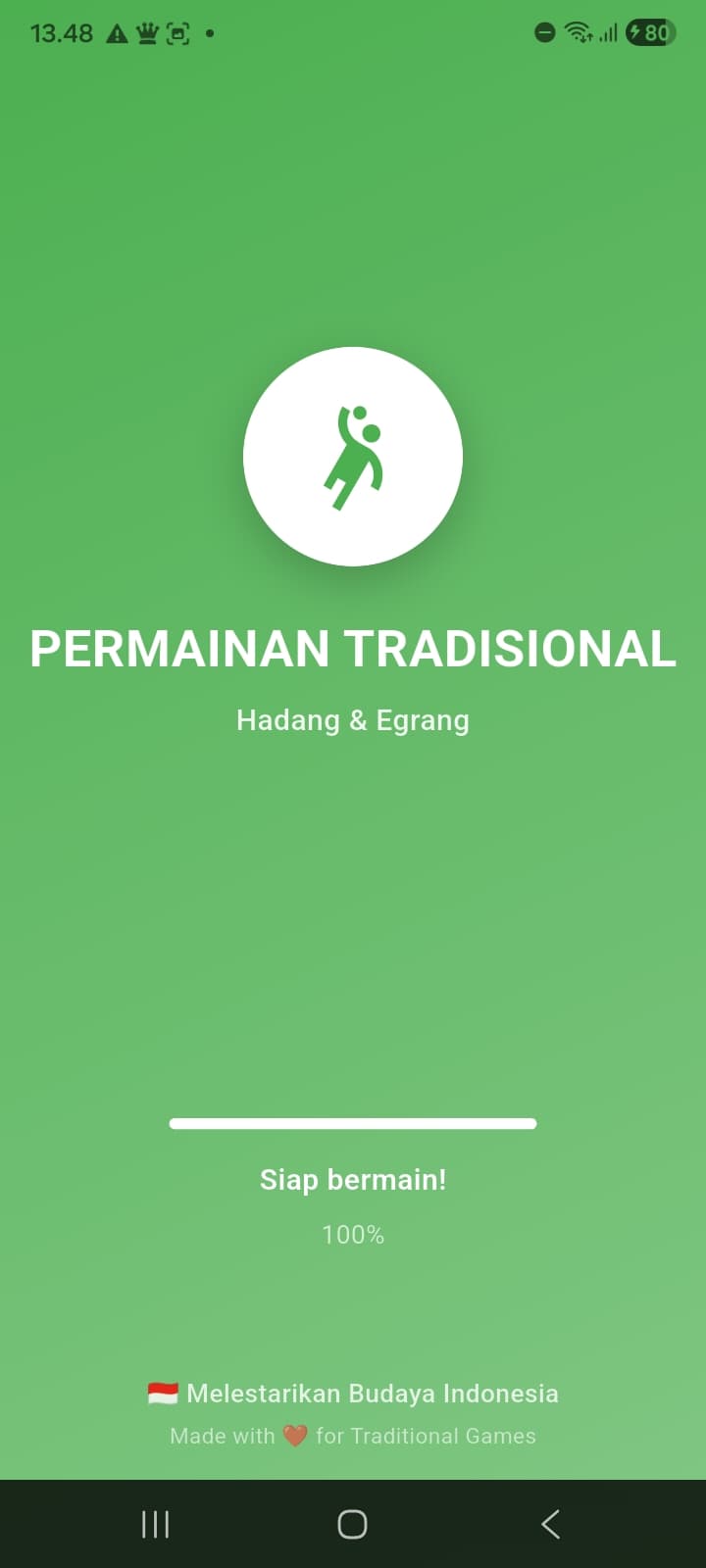 Splash — Traditional Games: Hadang & Egrang, preserving Indonesian culture