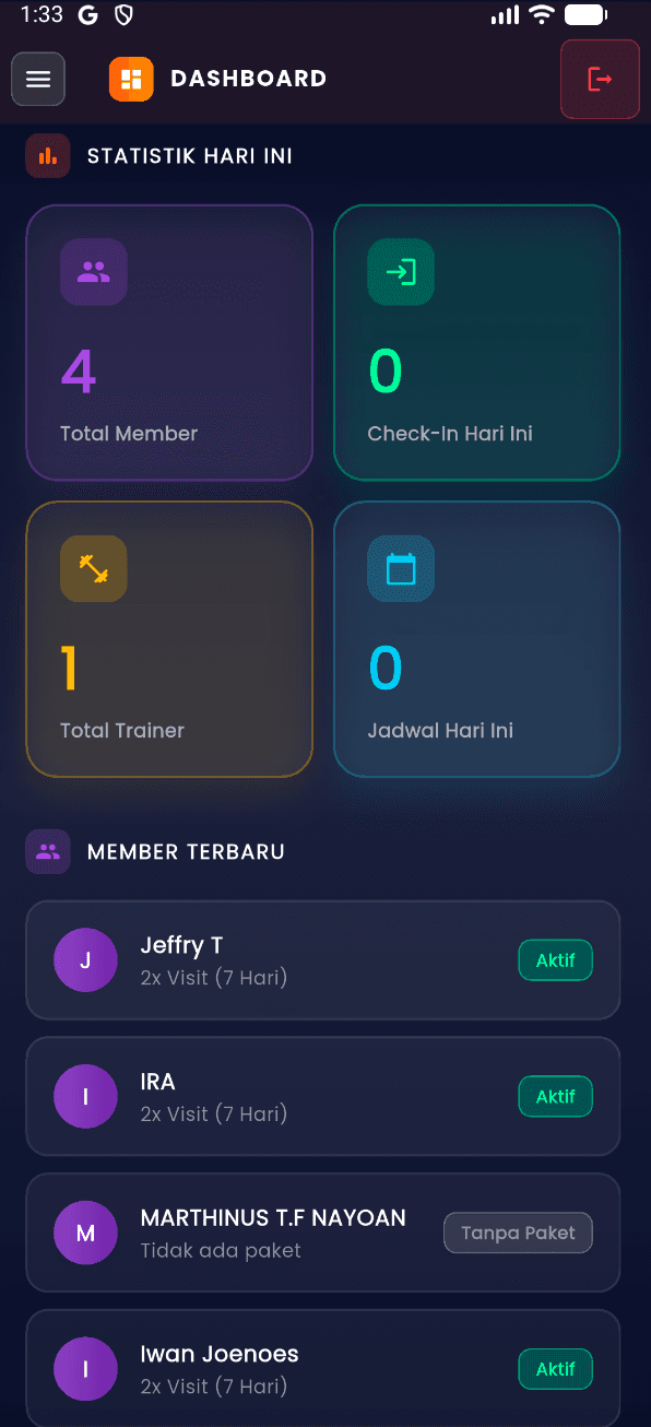 BISON — Gym Management